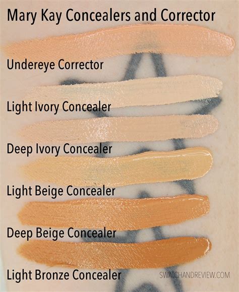 mary kay concealer colors|mary kay color corrector.